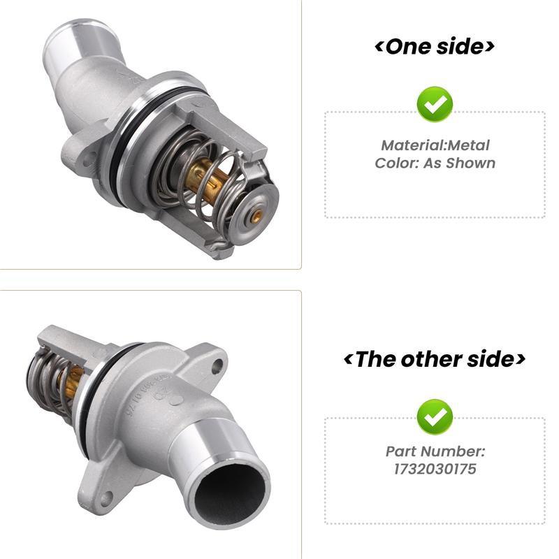 1732030175 Nuovo Termostato Completo Per SSANGYONG TIVOLI X100 2015-ONW 1.6L BENZINA