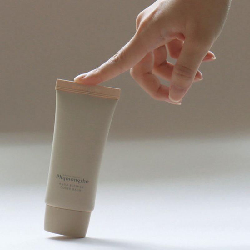 PHYMONGSHE Aqua Blemish Cover Balm 50ml (NEW Neutral Soft Beige Color)