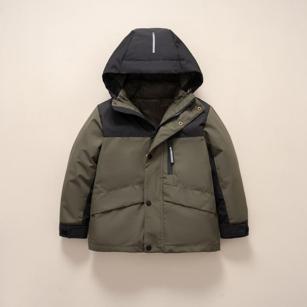 Children's down new outdoor down jacket jacket men's and women's children's clothing removable jacket