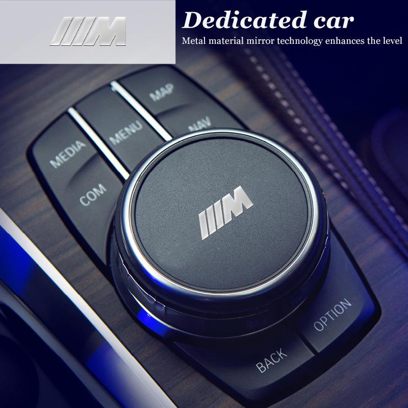 BALPJ1 4pcs Car Decals Emblem 3D Metal Anywhere Waterproof Sticker For BMW E70 E91 E30 G30 E53 M3 M5 X6 X4 X7 E92 E93 X1 X3 X5