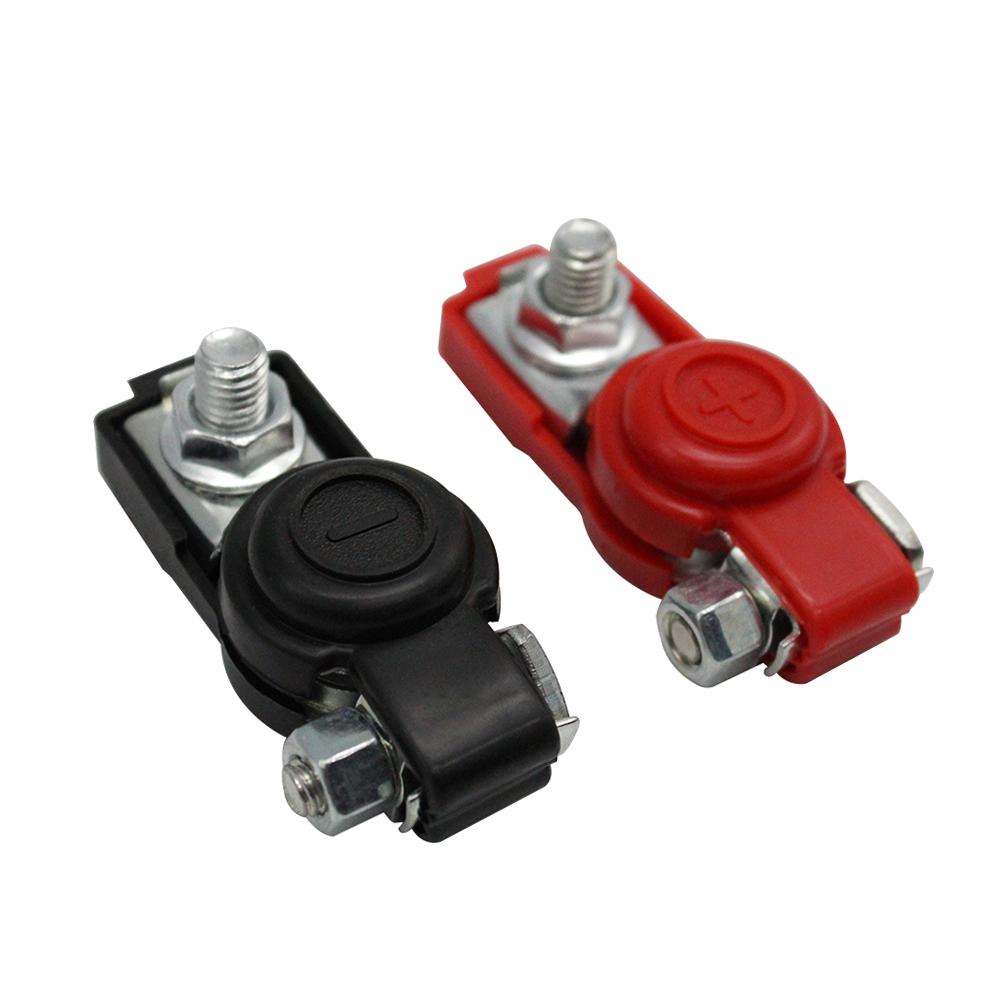 Car Battery Terminal Clamp Clip Connector Adjustable Positive Negative