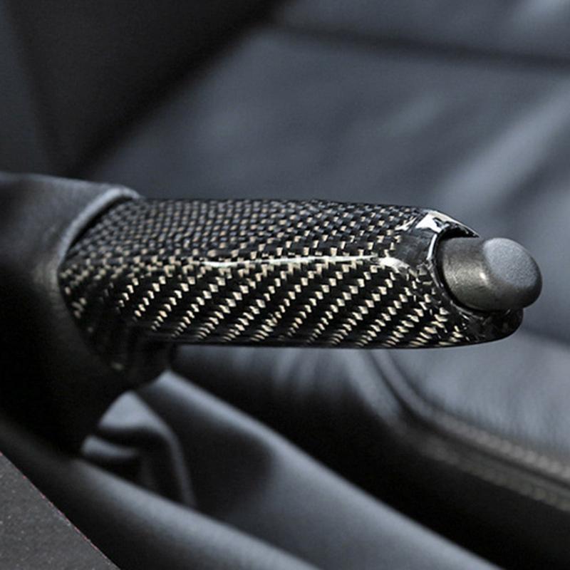 Classy Handbrake Cover Grip Replace Universal Handle Gear Racing for E90 E92 F30 Parking Handle Cover Exclusive