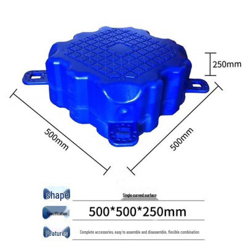 Floating Dock Buoy Plastic Floats for Aquaculture, Net Cages, and Fishing Platforms