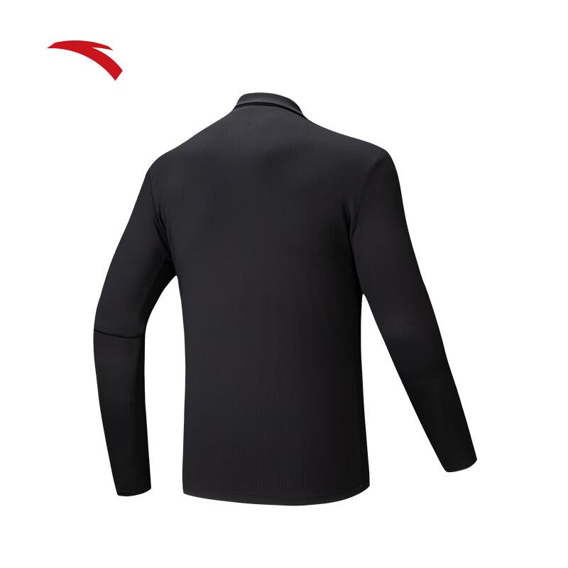 Anta Men's Zero Pressure Quick-Dry Long Sleeve Polo Shirt
