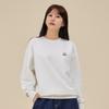 ASTRAL PROJECTION Signature Logo Loose Fit Sweatshirt_White