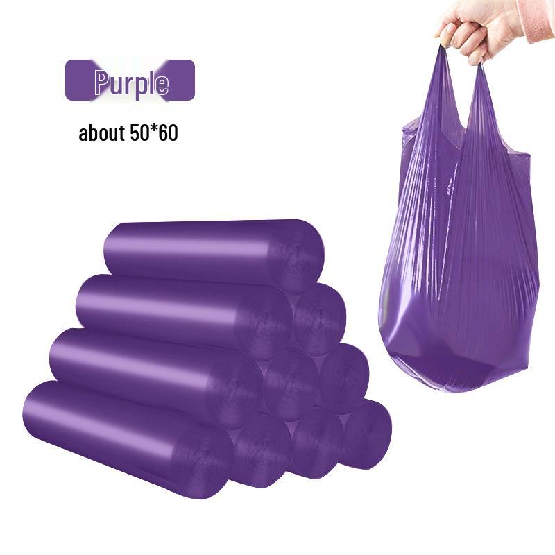 Thickened Automatic Drawstring Kitchen Trash Bags, Disposable