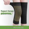 Wormwood Heated Knee Pads Anti-Slip Leg Warmers for Men & Women - Lightweight, Long Tube Sleeve for Joint Comfort