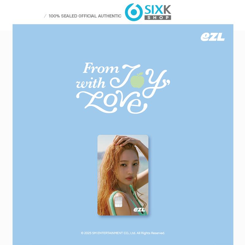 

[Предзаказ] Red Velvet JOY – From JOY, with Love Транспортная карта EZL