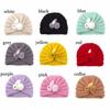 Accessory Cold Weather Children Knitted Hats Crochet Children Cute Rabbit Cap Kids Winter Beanies