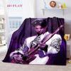 Prince's Iconic Guitar Artistry Blanket Camping Trip Blanket Nap Blanket Machine Washable Air Conditioning Blanket
