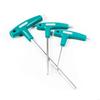 6/9Pcs T Handle Wrench Hexagonal Head Spanner Wrench 1.5-10mm for Home Repair Mechanical Maintenance