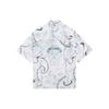 Li Ning Wade Collection Shirts Men's White Gray Lapel Moderate Other ASHS445-1