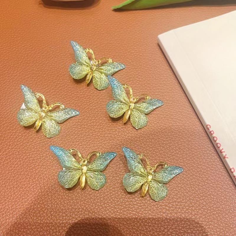 5 Stück Schmetterling Haarnadel Mädchen Haaraccessoires