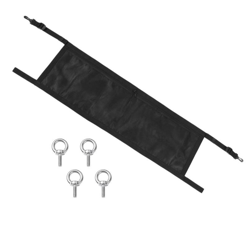 Car Rear Trunk Organizer Storage Net Cover with Zipper For Suzuki Jimny JB64 JB74      2024 2025