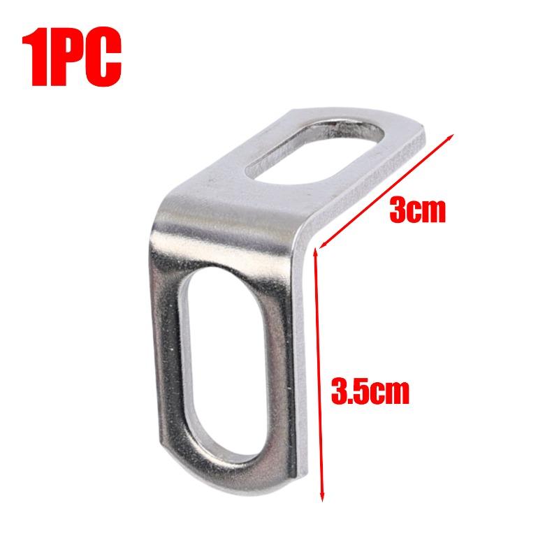 1/2/4 шт. Мотоциклетный Z/L-образный кронштейн выхлопной трубы Модификация Зажимы для выхлопной трубы Нержавеющая сталь Фиксированный кронштейн Аксессуар Mid-pipe