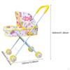 Doll Stroller with Canopy Trolley Push Cart Toy for Children Kids Girls Boys