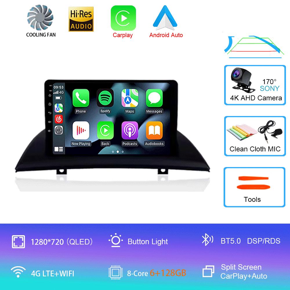 For BMW X3 E83 2004 2005 2007-2012 9 inch Android 14 2din Radio DVD Car Multimedia video Player Navigation GPS 2 din dvd