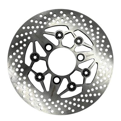 Brake Discs 220mm Thickened Metal Bicycle Rotors For Braking Bicycle Disc Brake Rotor Electric Scooter Disc Brake For Mountain