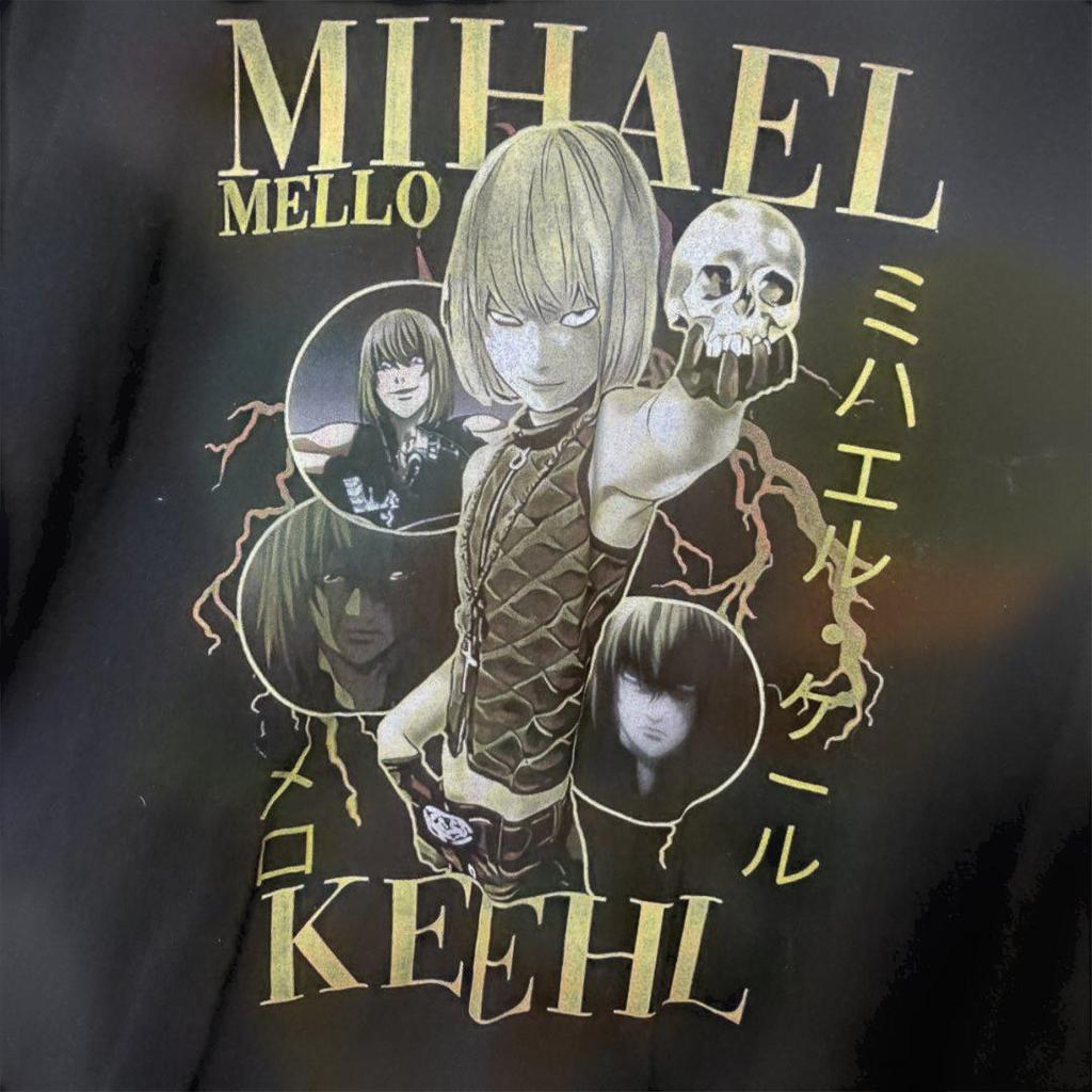 [USED] DEATH NOTE T-shirt Mello