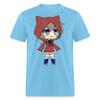 Cute Chibi Style Kawaii Anime Girl In the Red Hood T-Shirt