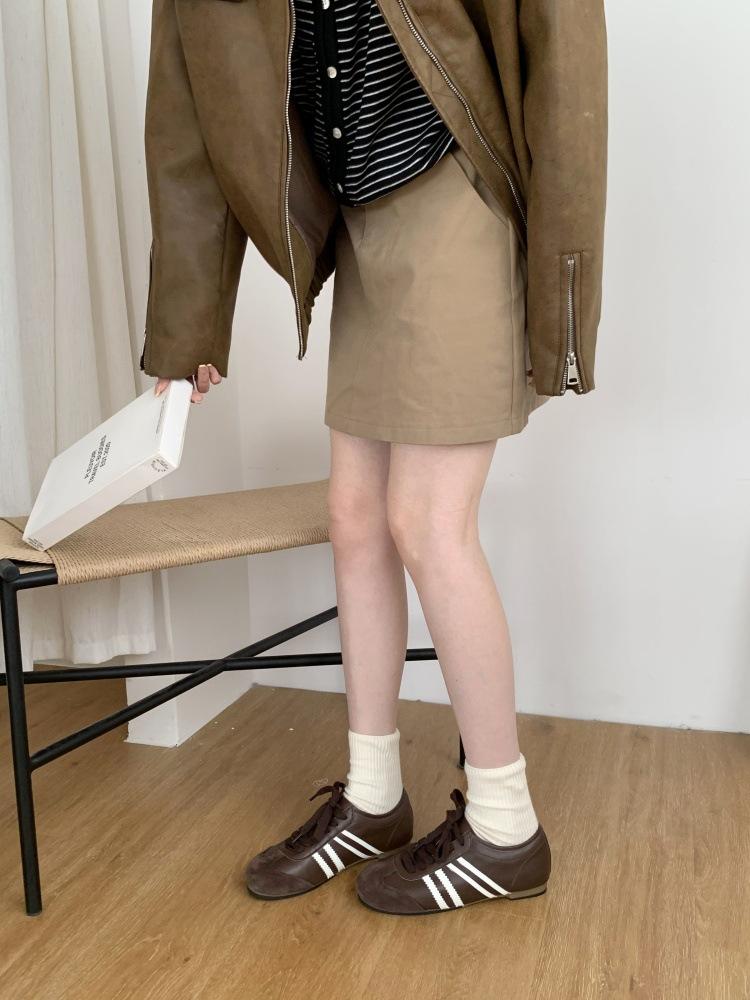 Casual inner height increase German training shoes women's shoes 2025 autumn new casual versatile lace-up sports shoes