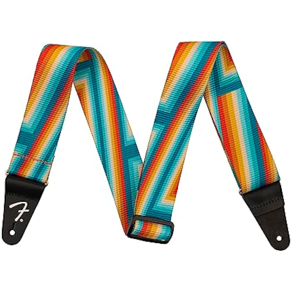 Fender/Retro Rainbow Strap Fender [Guitar Strap]