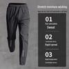 Men's Quick-Dry Long-Sleeve Half-Zip Cycling & Running Tracksuit Top