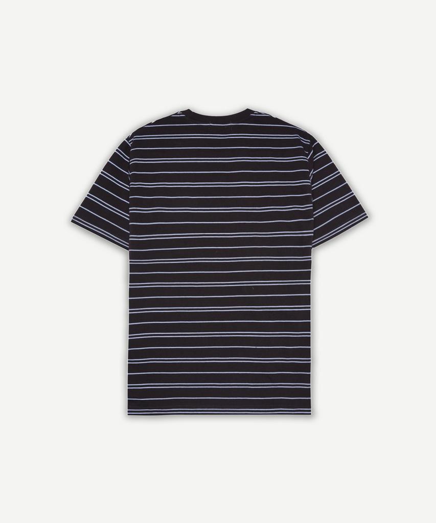Haipaisaundeulepeoleonseu Striped T-Shirt, Black