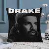 Singer DDrake For Hip Hop Pillow Cover for Bedroom Room and Living Room Sofa Decorative Cushion Cover