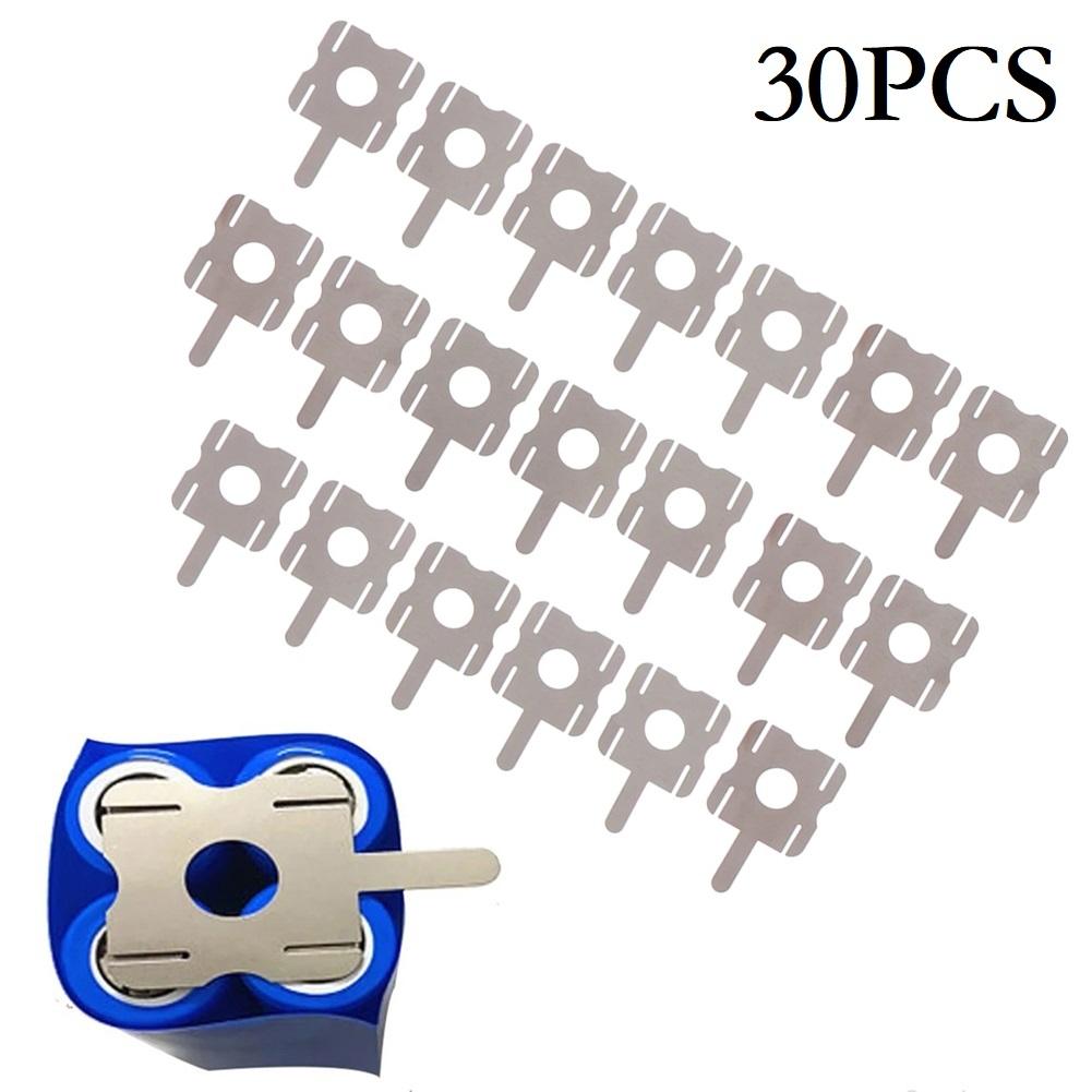 Nickel Sheets for 4S Battery Pack U Shaped 30 Pieces Nickel Plated