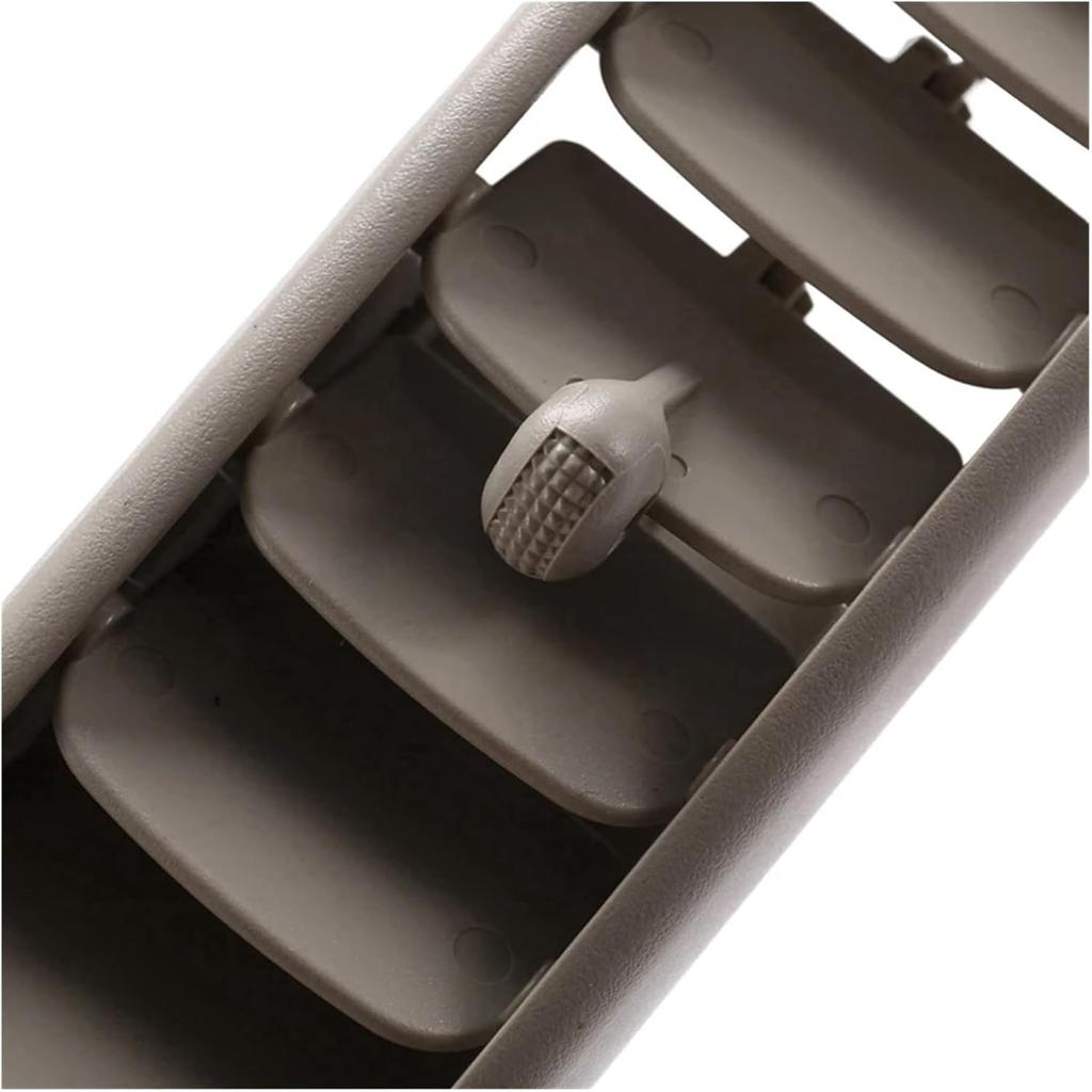 Car Air Conditioning Outlet 2X Beige Car Roof Top Side Air Conditioning Vent Outlet A/C Panel Grille Cover Install Compatible For Mitsubishi Pajero