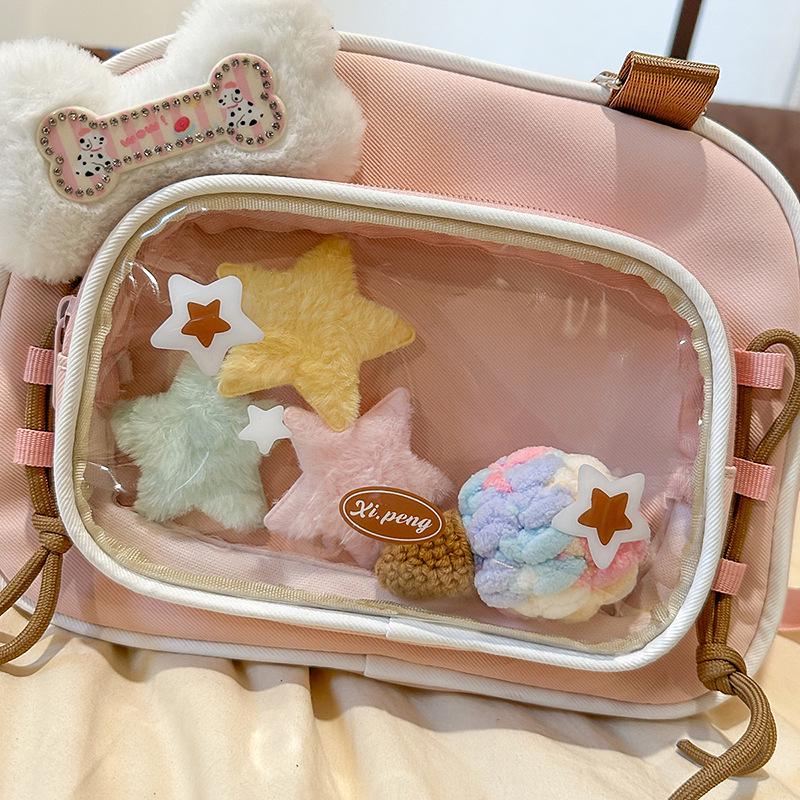 Niedliche Cookie Ita Bag im japanischen Akademie-Stil – Multifunktionale Umhängetasche