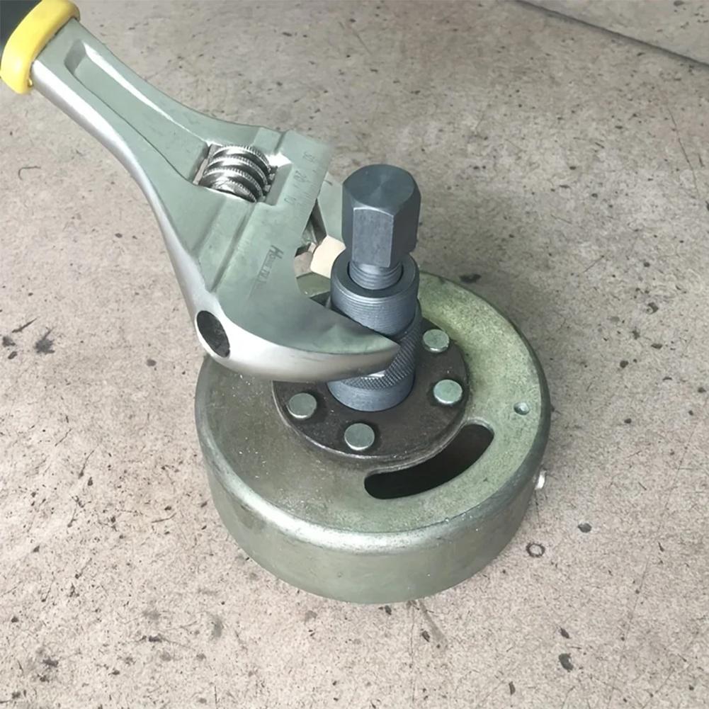 Magnet Stator Rotor Tool Flywheel Puller Motorcycle Code Double-head Flywheel Roto Puller Pull Kit Magnet Removal Stator Ma B6X1