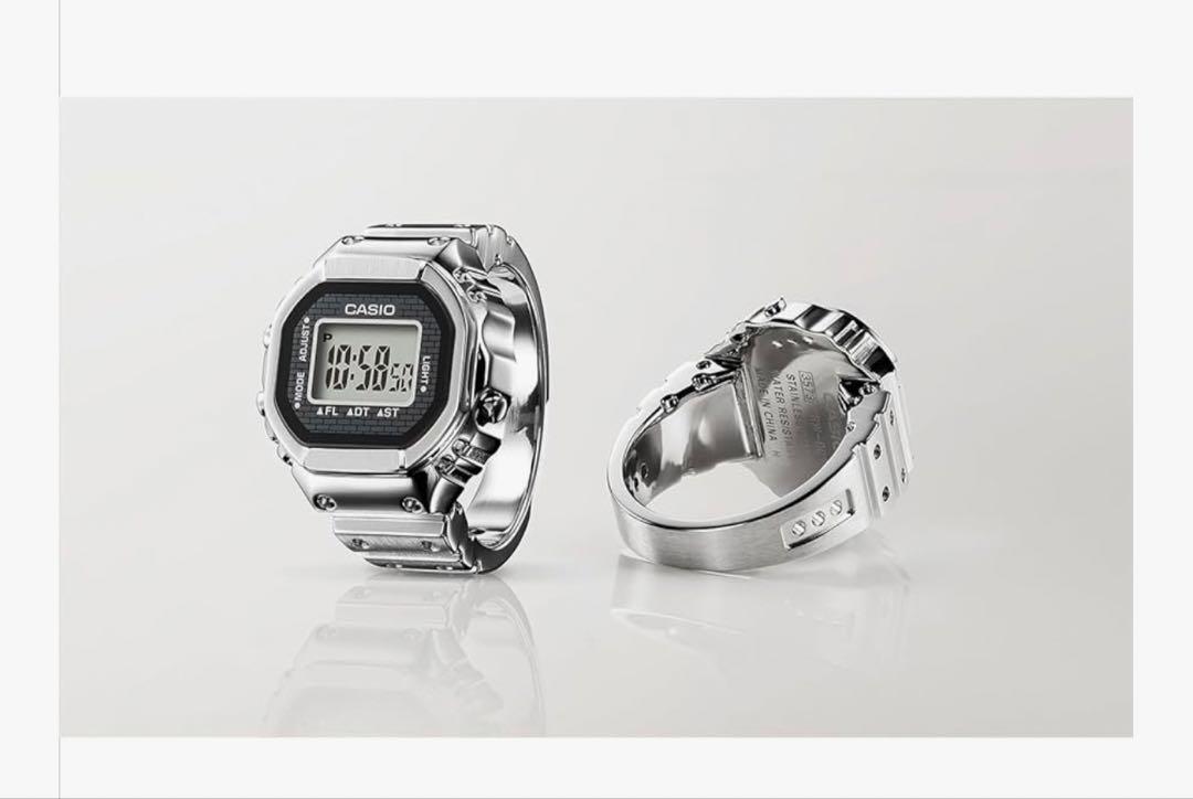 

[USED] CASIO RING WATCH 50th Anniversary CRW-001-1JR