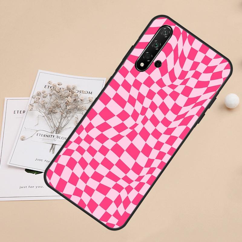 Crazy Checkered For Huawei Nova 10 9 SE 3i 7i 8i 11i 12i Y60 Y61 Y70 Y72 Y73 Y90 Y91 P20 P40 P30 Lite Case