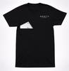 Camiseta Izquierda de la Casa de Fútbol Americano – Camiseta Minimal Emo Rock Negra