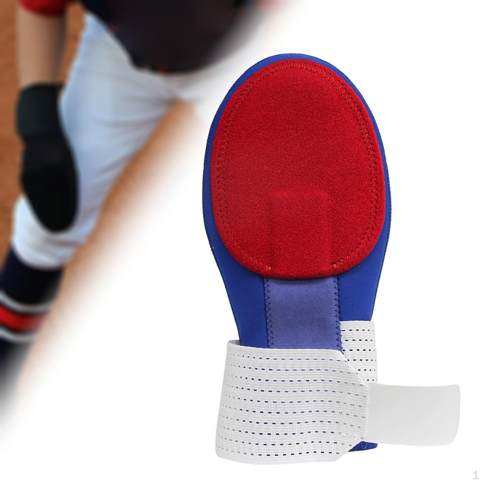 

Бейсбольная перчатка для софтбола, скользящая перчатка, щиток, дышащий, защита рук, для тренировок teenagers