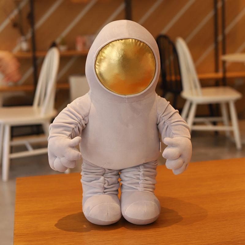 Creative Simulation Space Astronaut Doll Plush Toy Space Rocket Spaceship Pillow Children's Doll Ragdoll