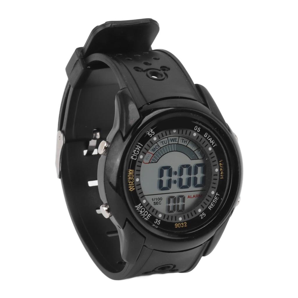 Sports Watch Luminous Waterproof Wear Resistant Alarm Function Stylish Digital Sports Watch for Outdoor Activities
