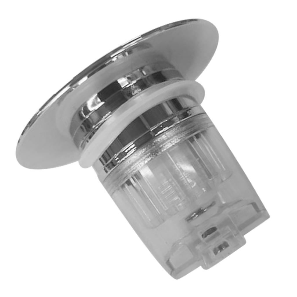 New Bathroom Sink Drain Stopper PopUp Sink Drain Filter Prevent Clogging Strainer Deodorizer Core Easy Install