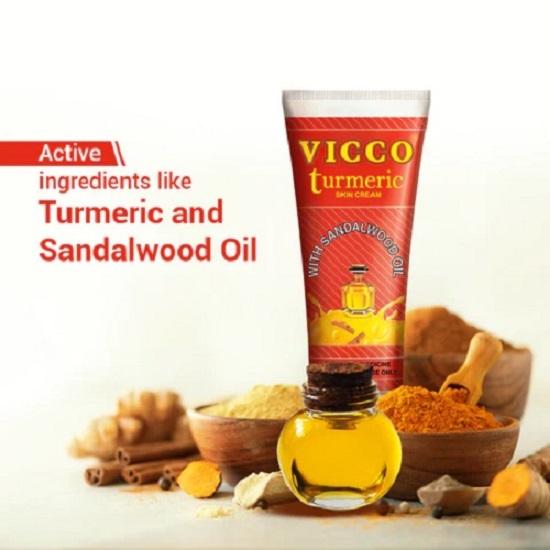 Vicco Skin Cream Curcuma Médecine Ayurvédique 70g