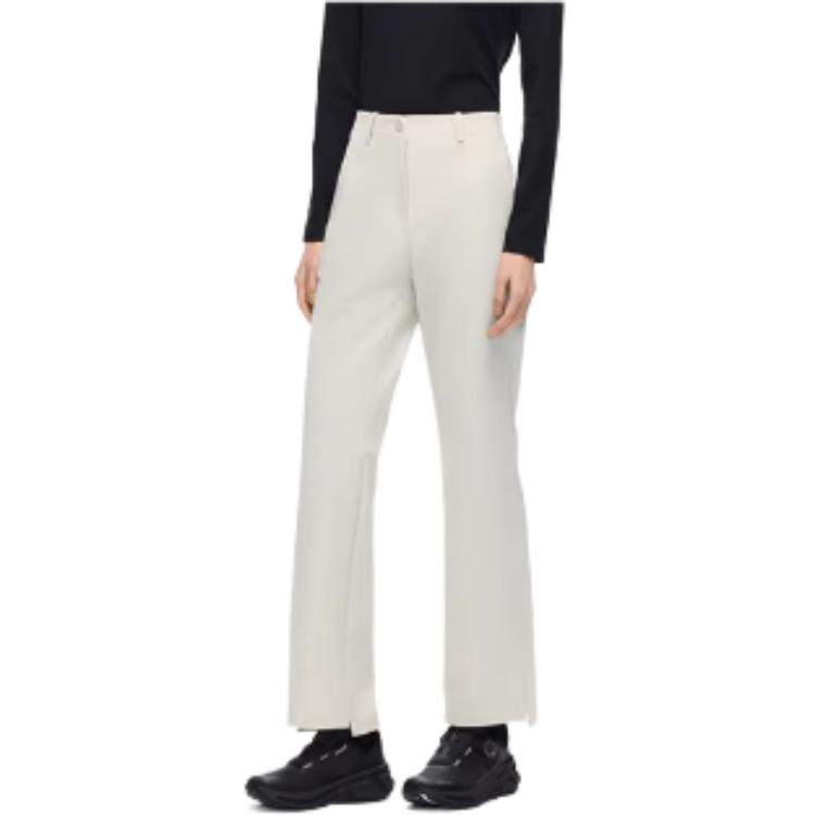 Anta Champion All-Weather Series Solid Color Soft Simple Versatile Casual Pants Women Bottoms 162610501-2