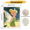 Disney Tinker Bell oil painting by numbers art kit. handmade diy painting home decoration gifts