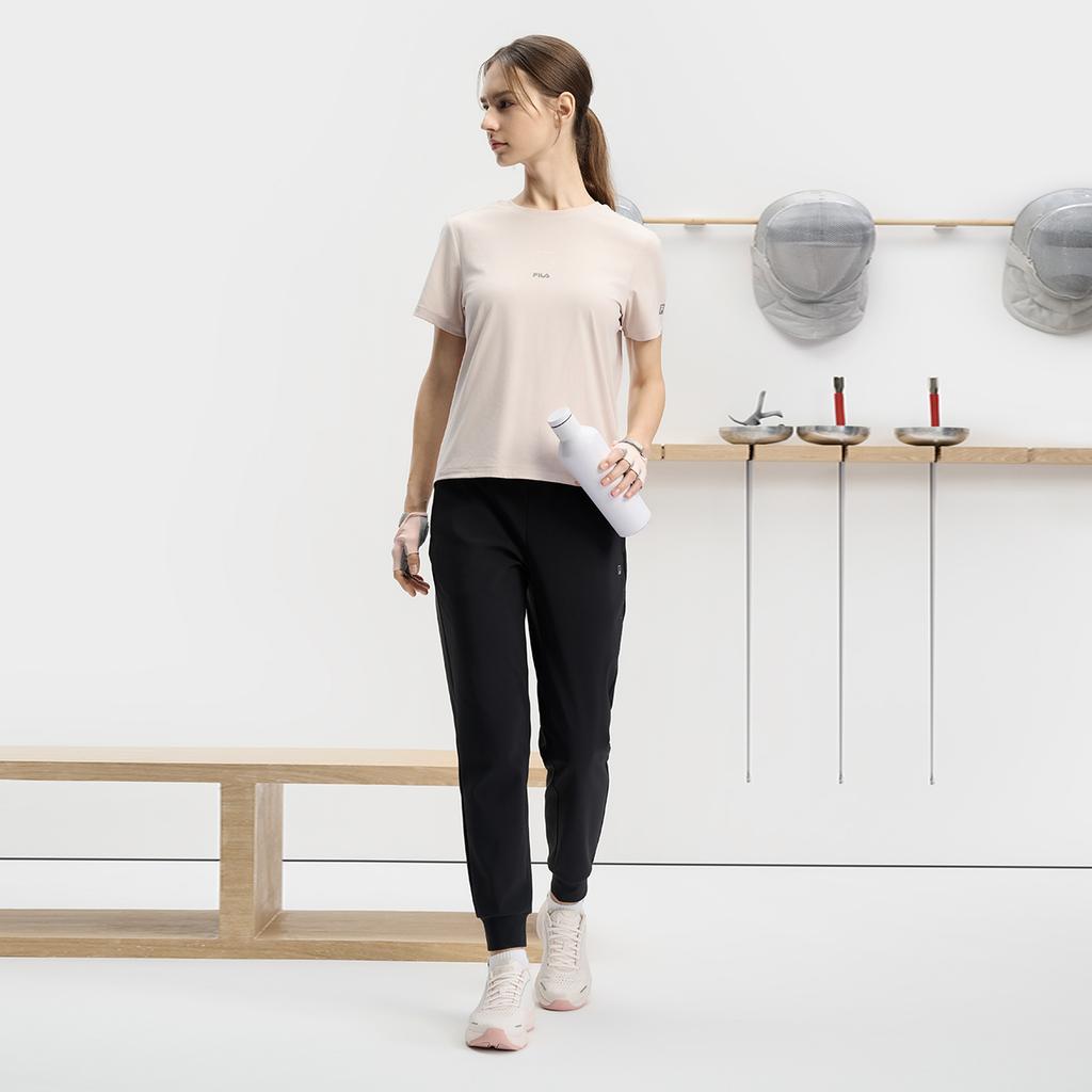 New FILA T Shirt Women's Light Clam Pink A11W431107FPK