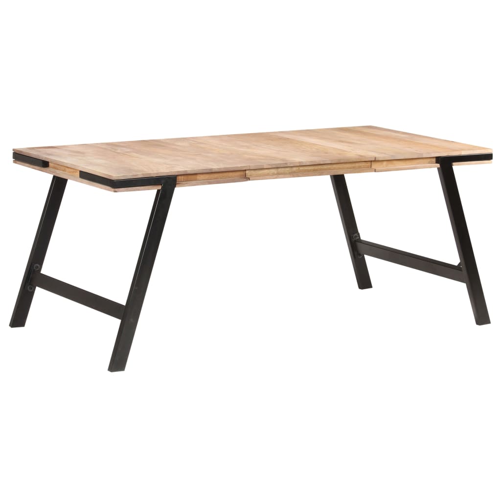 Dining Table 180 x 90 x 76 cm Solid Mango Wood