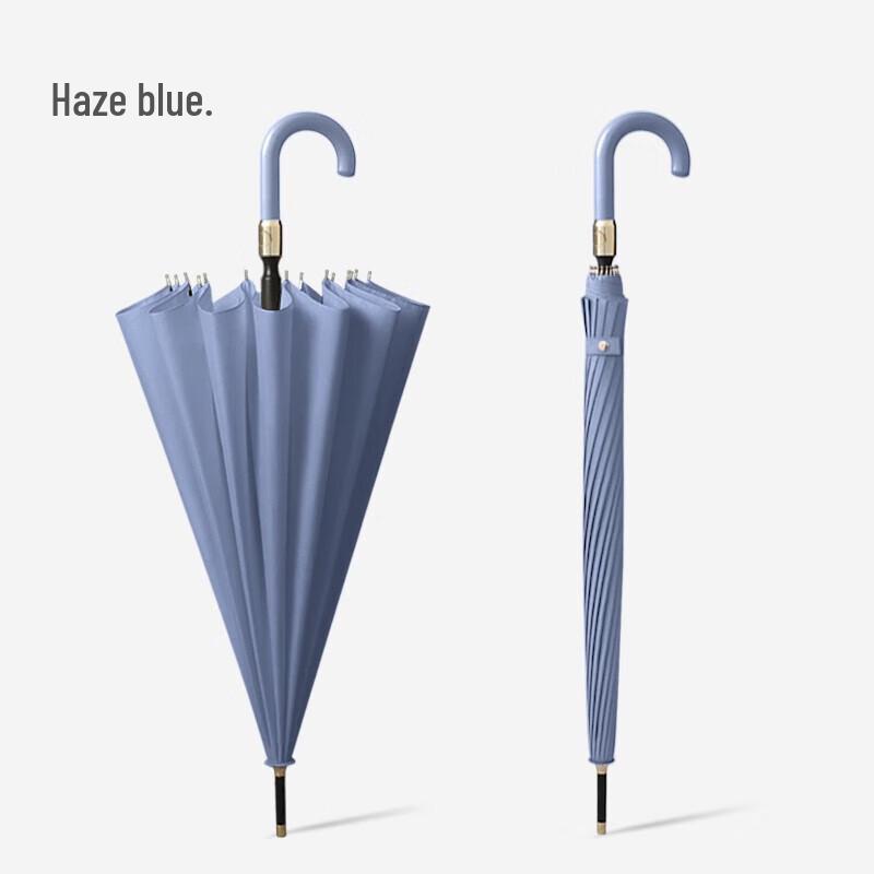 MAYDU 16-Rib Magic Bloom Long Handle Umbrella