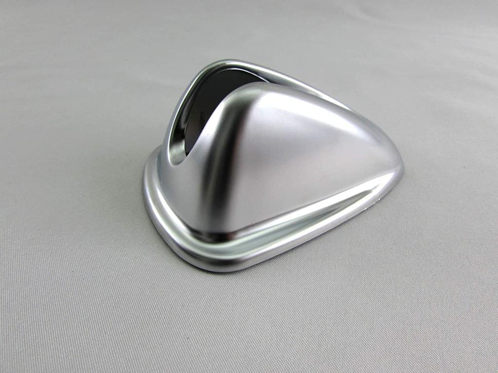 BRIGHTZ Satin Silver Antenna Cover for Toyota Ractis Compatible with and P105 100/105 [ANTENNA-043] SCP100, NCP100, NCP105, SCP, NCP, P100,