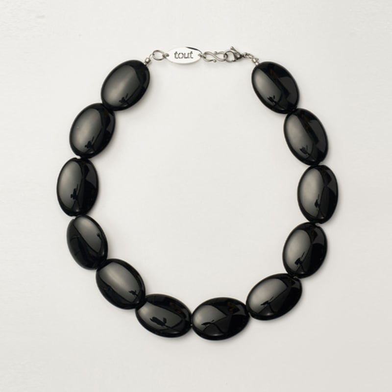 Tout Black Whale Necklace