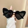 Chic Heart-Shaped Fashion Glasses for Women  Perfect for Beach Vacations Everyday Fashion