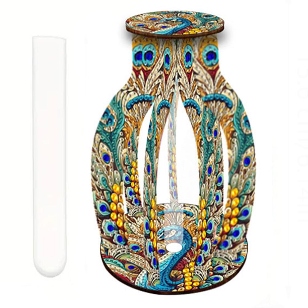 Diamond Painting Flower Vase Diamond Painting Tabletop Vase Ornaments Kit Home Table Decor